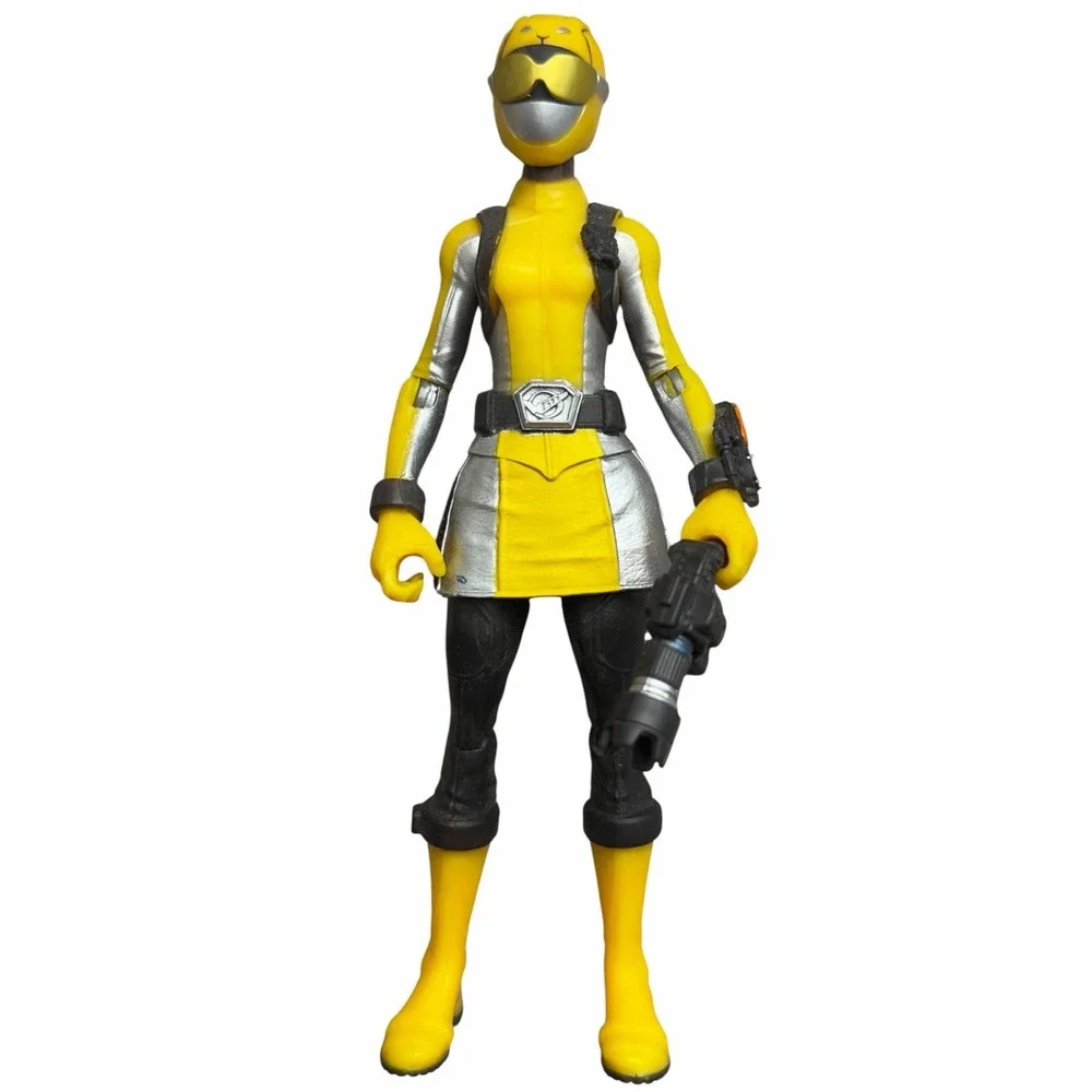 Power Rangers Beast Morphers Yellow Ranger Action Figure Mixed Lot